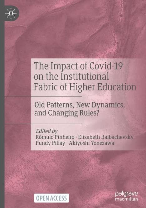 The Impact of Covid-19 on the Institutional Fabric of Higher Education, Buch