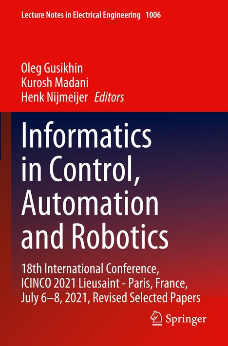 Informatics in Control, Automation and Robotics, Buch