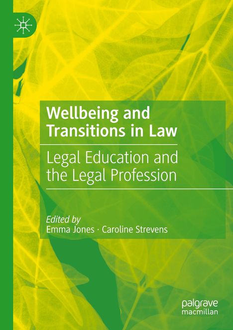 Wellbeing and Transitions in Law, Buch