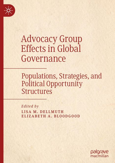 Advocacy Group Effects in Global Governance, Buch