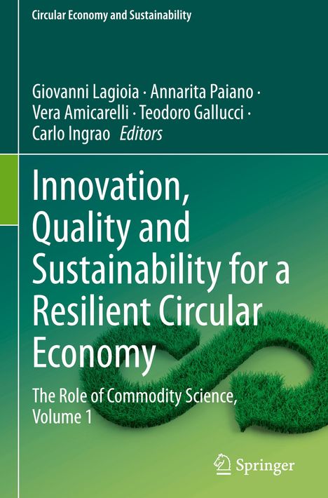 Innovation, Quality and Sustainability for a Resilient Circular Economy, Buch