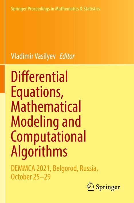 Differential Equations, Mathematical Modeling and Computational Algorithms, Buch