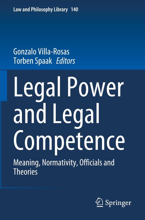 Legal Power and Legal Competence, Buch