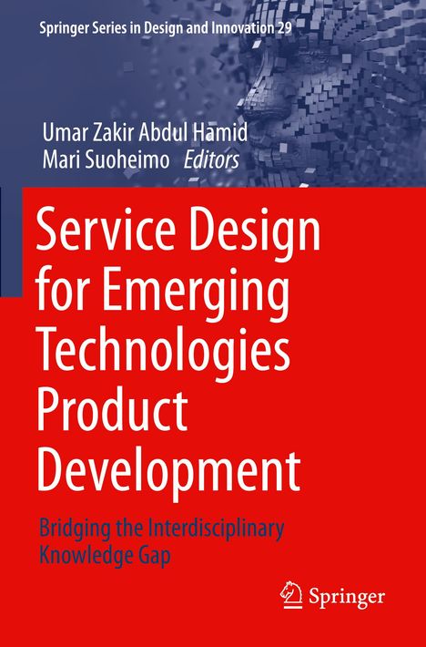 Service Design for Emerging Technologies Product Development, Buch