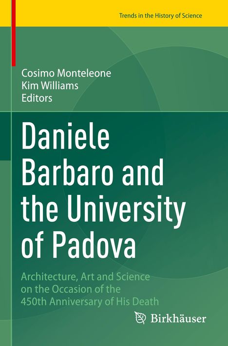 Daniele Barbaro and the University of Padova, Buch