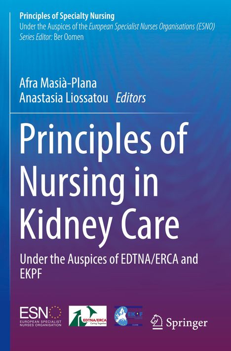 Principles of Nursing in Kidney Care, Buch