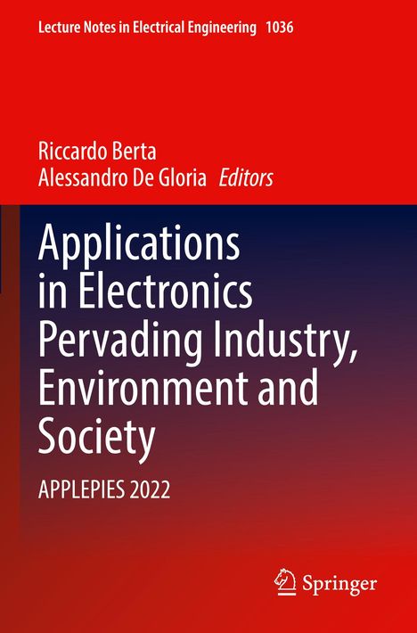 Applications in Electronics Pervading Industry, Environment and Society, Buch