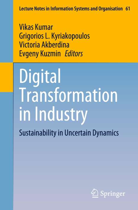 Digital Transformation in Industry, Buch