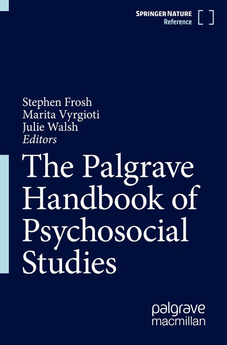 The Palgrave Handbook of Psychosocial Studies, Buch