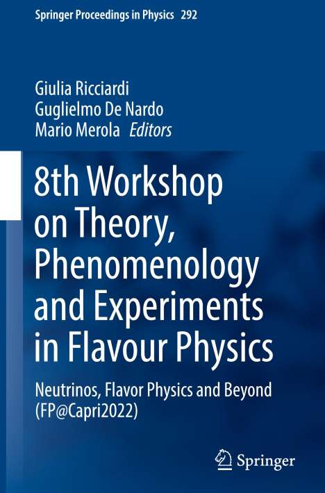 8th Workshop on Theory, Phenomenology and Experiments in Flavour Physics, Buch