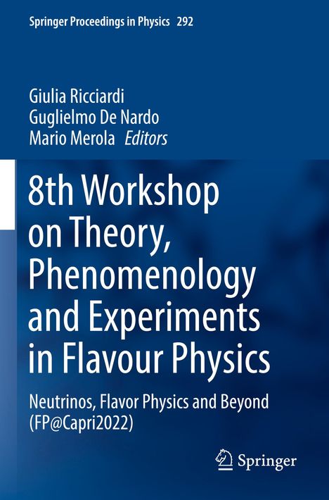 8th Workshop on Theory, Phenomenology and Experiments in Flavour Physics, Buch