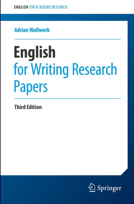 Adrian Wallwork: English for Writing Research Papers, Buch