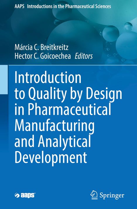 Introduction to Quality by Design in Pharmaceutical Manufacturing and Analytical Development, Buch