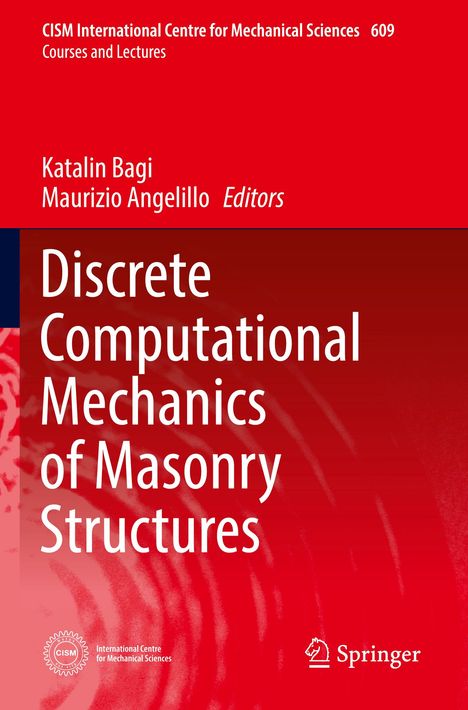 Discrete Computational Mechanics of Masonry Structures, Buch