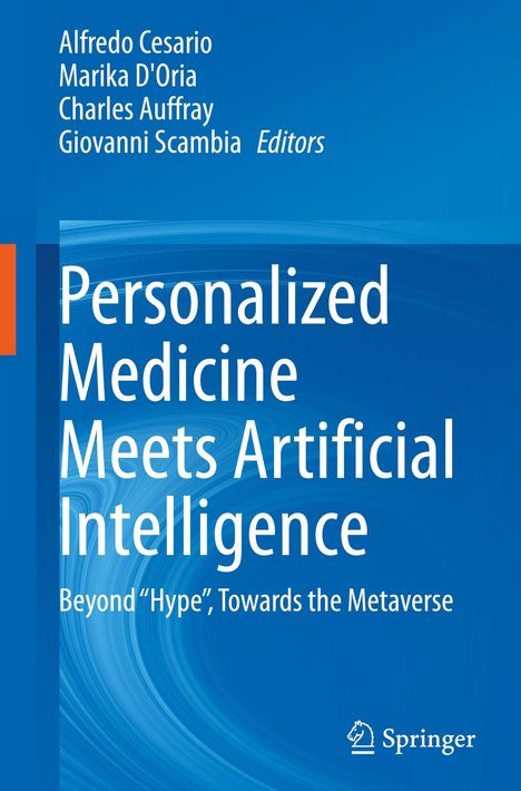 Personalized Medicine Meets Artificial Intelligence, Buch
