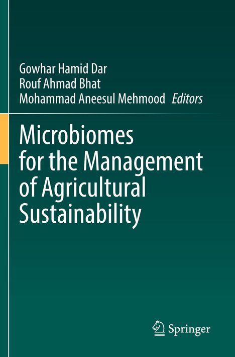 Microbiomes for the Management of Agricultural Sustainability, Buch