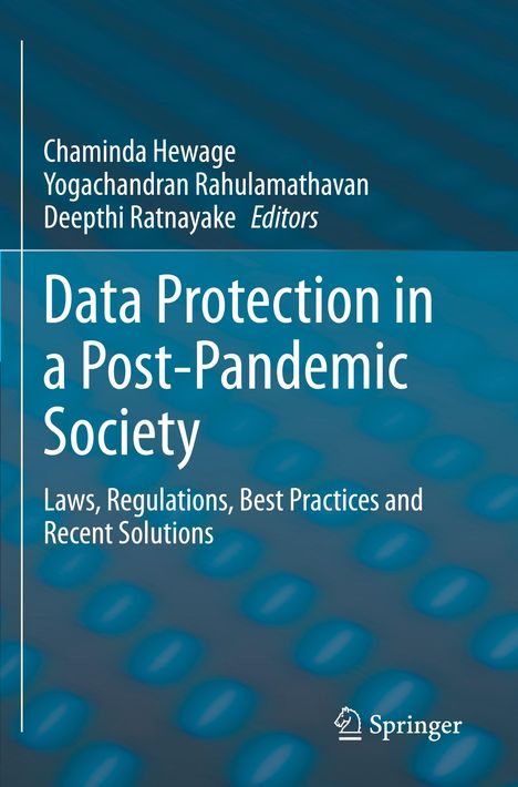 Data Protection in a Post-Pandemic Society, Buch