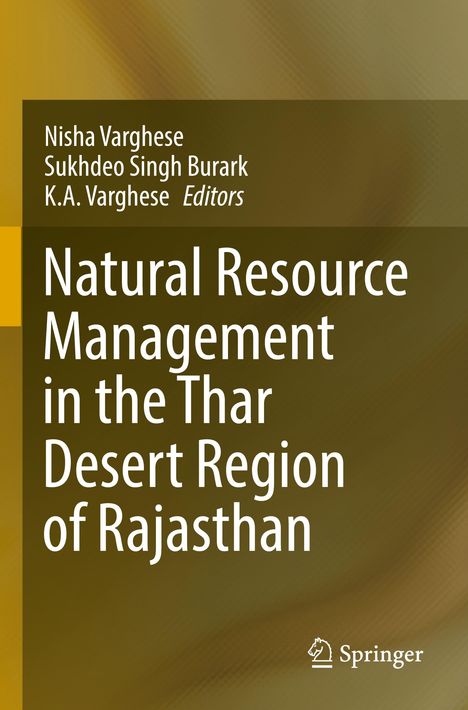 Natural Resource Management in the Thar Desert Region of Rajasthan, Buch