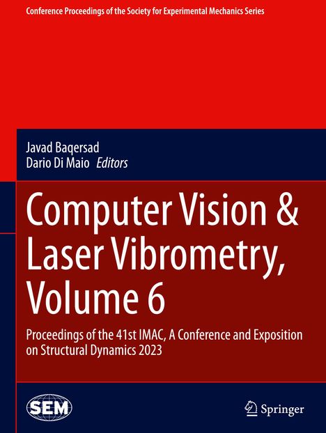 Computer Vision &amp; Laser Vibrometry, Volume 6, Buch