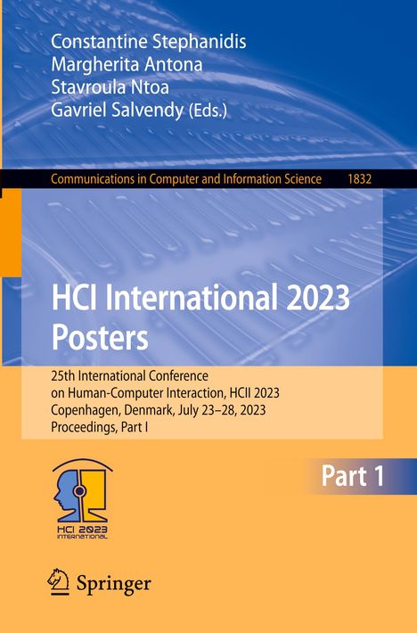 HCI International 2023 Posters, Buch