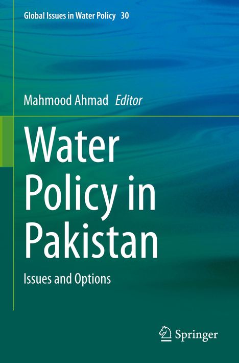 Water Policy in Pakistan, Buch