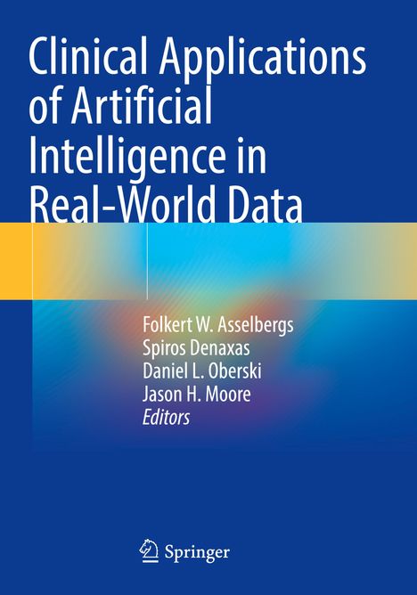 Clinical Applications of Artificial Intelligence in Real-World Data, Buch