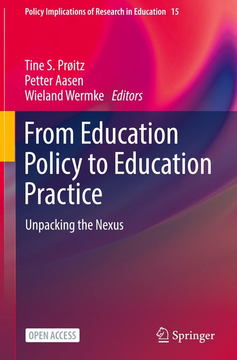 From Education Policy to Education Practice, Buch