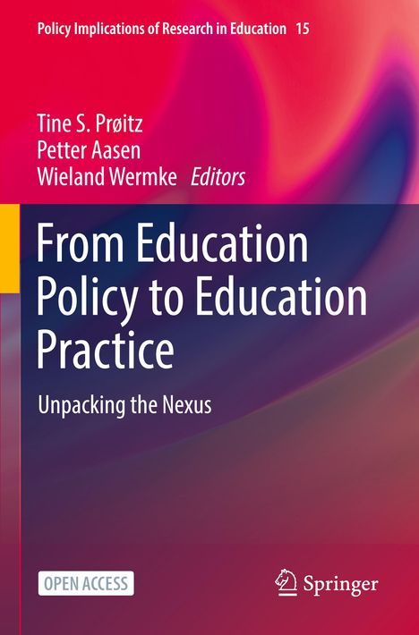 From Education Policy to Education Practice, Buch