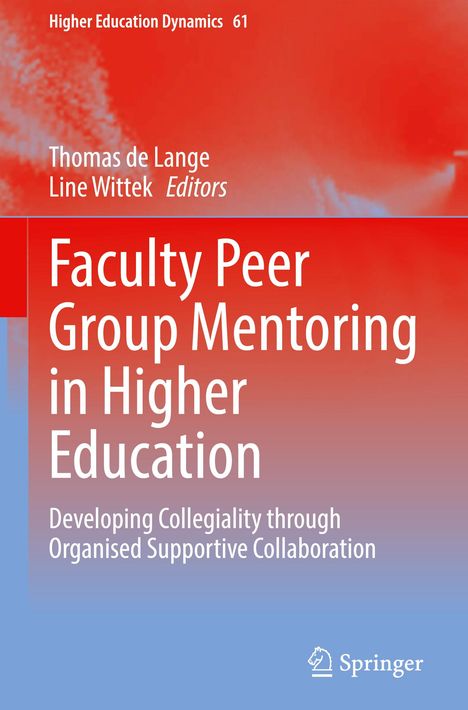 Faculty Peer Group Mentoring in Higher Education, Buch