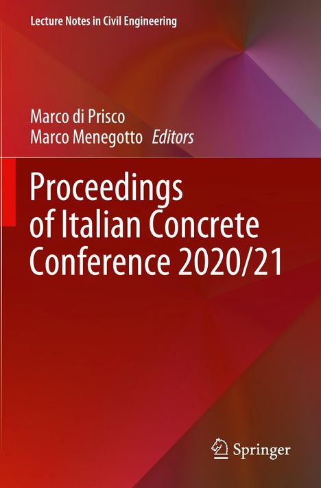 Proceedings of Italian Concrete Conference 2020/21, Buch