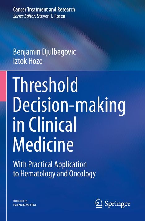 Iztok Hozo: Threshold Decision-making in Clinical Medicine, Buch