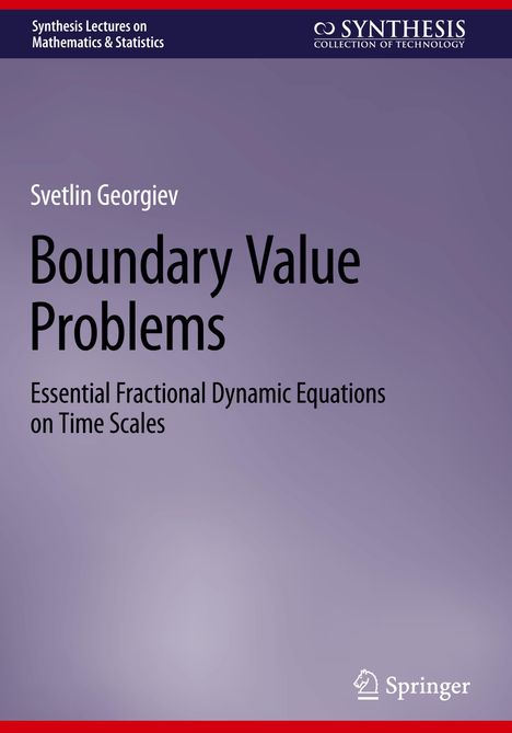 Svetlin Georgiev: Boundary Value Problems, Buch