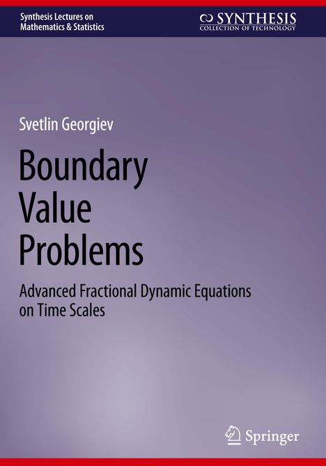 Svetlin Georgiev: Boundary Value Problems, Buch