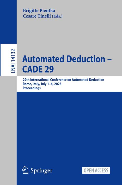 Automated Deduction ¿ CADE 29, Buch