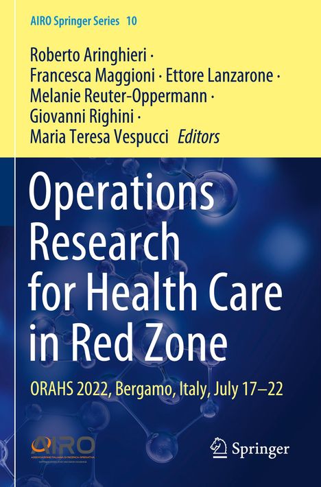 Operations Research for Health Care in Red Zone, Buch