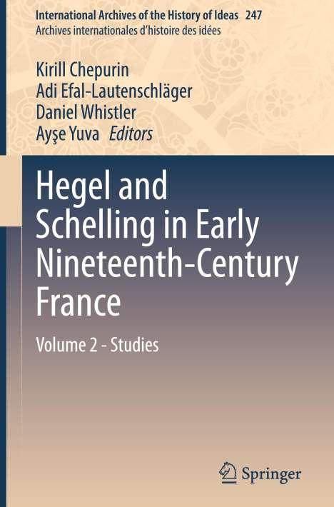 Hegel and Schelling in Early Nineteenth-Century France, Buch