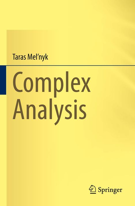 Taras Mel'nyk: Complex Analysis, Buch