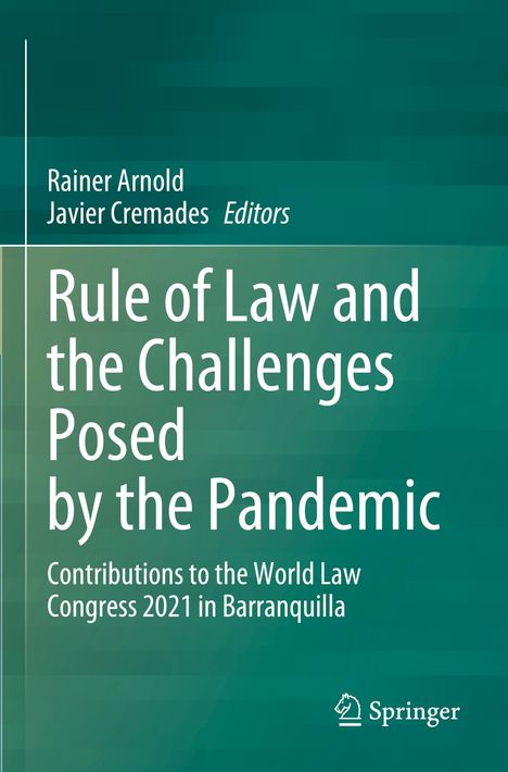 Rule of Law and the Challenges Posed by the Pandemic, Buch