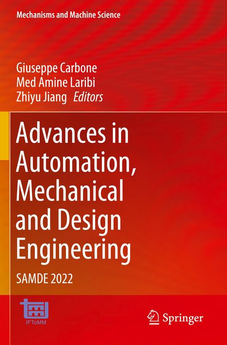 Advances in Automation, Mechanical and Design Engineering, Buch