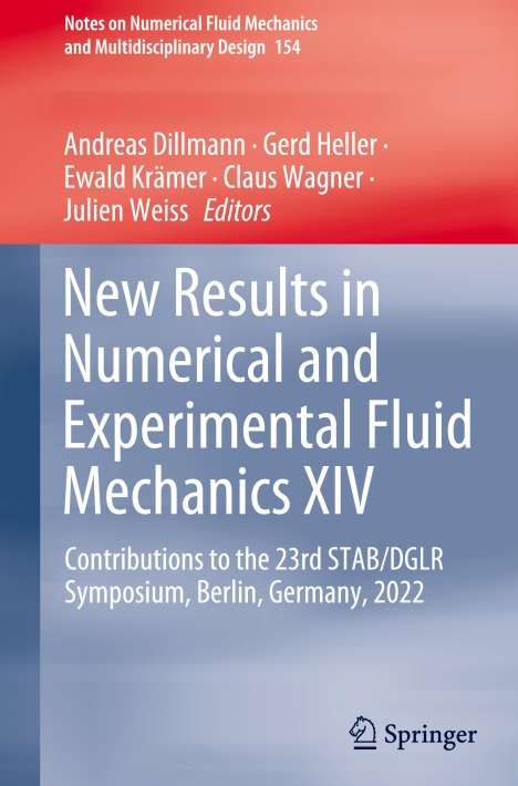 New Results in Numerical and Experimental Fluid Mechanics XIV, Buch