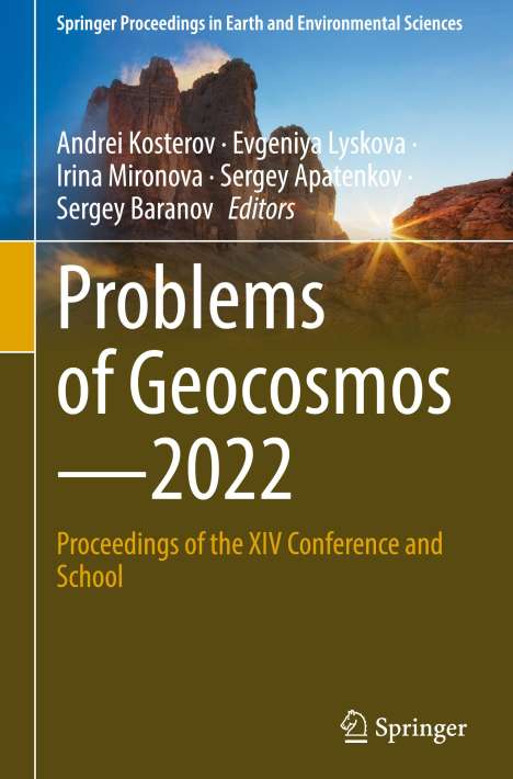 Problems of Geocosmos¿2022, Buch