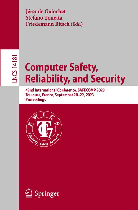 Computer Safety, Reliability, and Security, Buch