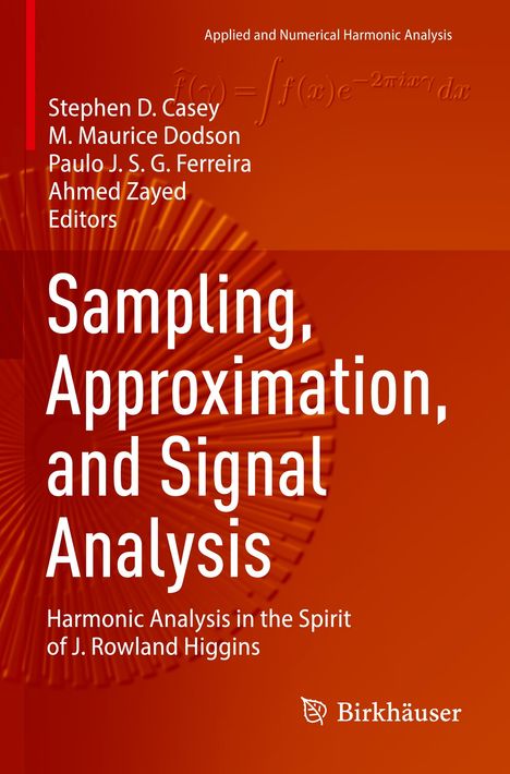 Sampling, Approximation, and Signal Analysis, Buch