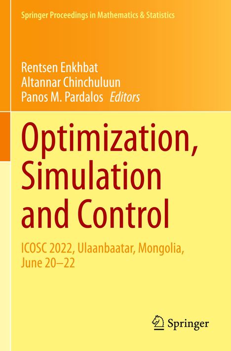 Optimization, Simulation and Control, Buch