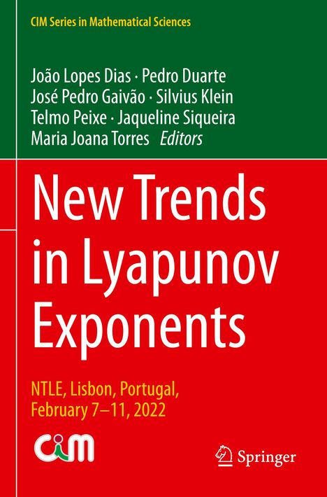 New Trends in Lyapunov Exponents, Buch