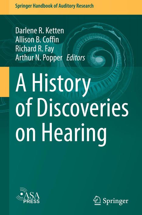 A History of Discoveries on Hearing, Buch
