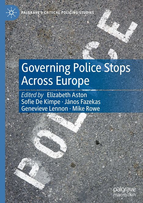 Governing Police Stops Across Europe, Buch
