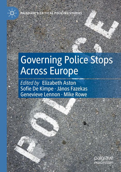 Governing Police Stops Across Europe, Buch