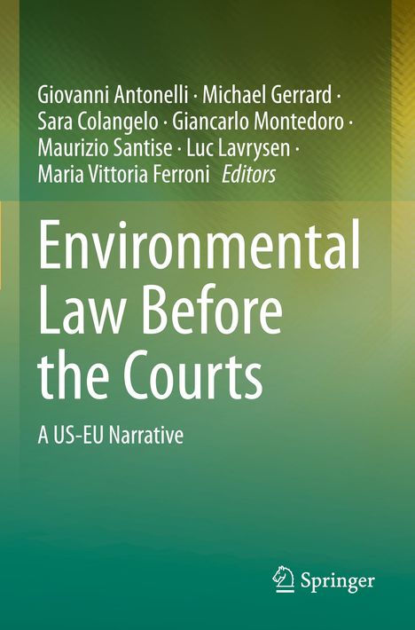 Environmental Law Before the Courts, Buch