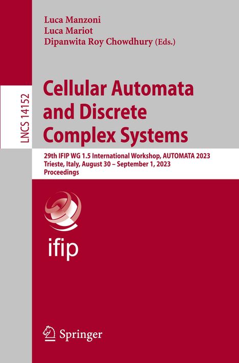 Cellular Automata and Discrete Complex Systems, Buch